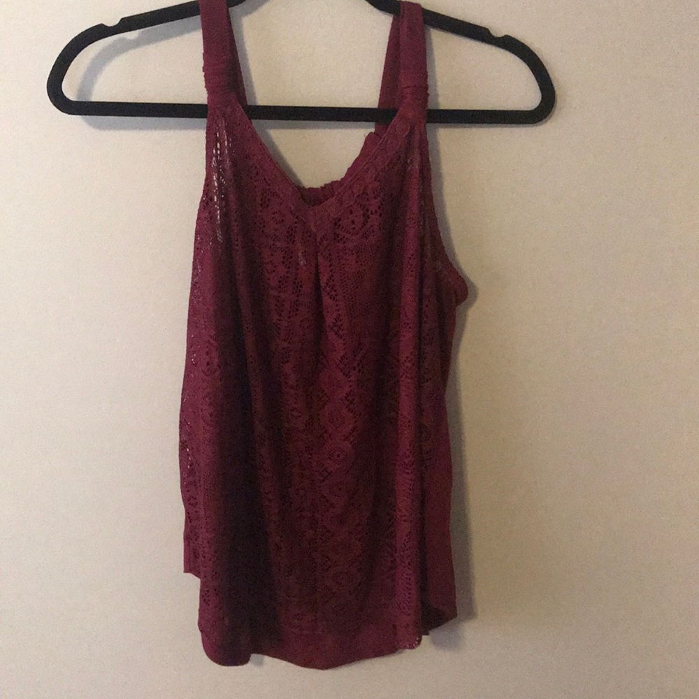 Red tang top